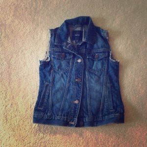 Denim vest